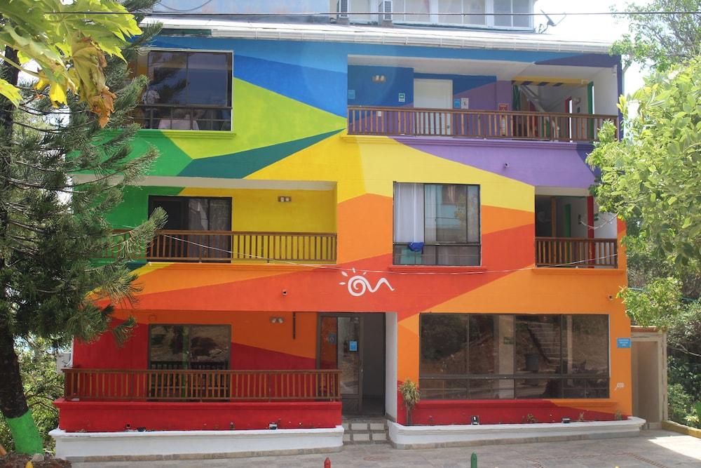 Posada Magic Hill On Vacation ซานอันเดรส ภายนอก รูปภาพ